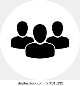 Team of Three Men Icon