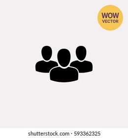 Team of Three Men Icon