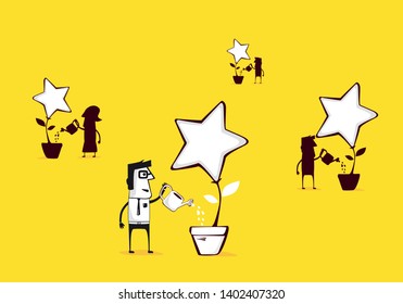 Team trying to  grow up a aspiration