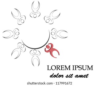 Team union symbol