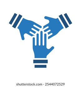 Ilustración vectorial de la línea de iconos de Equipo Unity