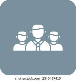 Team vector icon. Can be used for printing, mobile and web applications.