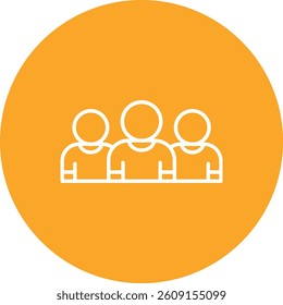 Team vector icon. Can be used for printing, mobile and web applications.