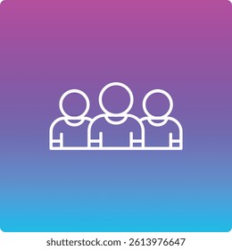 Team vector icon. Can be used for printing, mobile and web applications.