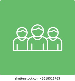 Team vector icon. Can be used for printing, mobile and web applications.