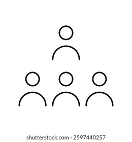 Team vector icon set. Teamwork illustration sign collection. Development symbol. Progress  logo. 