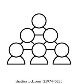 Team vector icon set. Teamwork illustration sign collection. Development symbol. Progress  logo. 