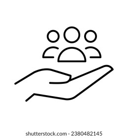 Team Vector icon . Teamwork illustration sign. chat symbol. communication logo.