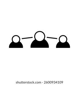 Team vector icon. Teamwork illustration sign. Development symbol. Progress  logo. 