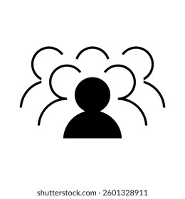 Team vector icon. Teamwork illustration sign. Development symbol. Progress  logo. 