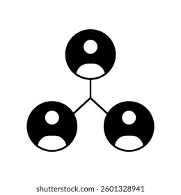 Team vector icon. Teamwork illustration sign. Development symbol. Progress  logo. 