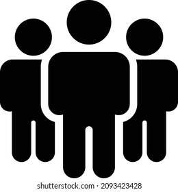 ilustración vectorial de equipo aislada en un fondo transparente. iconos vectoriales de glifo para el concepto o gráficos web.