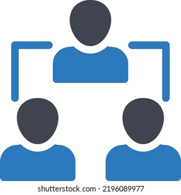 team Vector illustration on a transparent background. Premium quality symmbols. Glyphs vector icons for concept and graphic design. 
