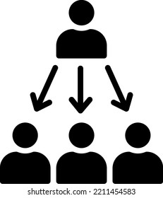 Ilustración de Team Vector en un fondo transparente. Símbolos de calidad superior. Iconos vectoriales de glifos para diseño de conceptos y gráficos. 

