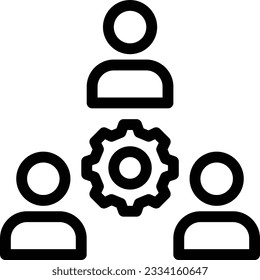 team Vector illustration on a transparent background.Premium quality symmbols.Stroke vector icon for concept and graphic design.