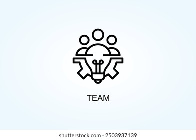 Team Vector Or Logo Sign Symbol Illustration