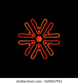 Team Work Abstract Logo Design