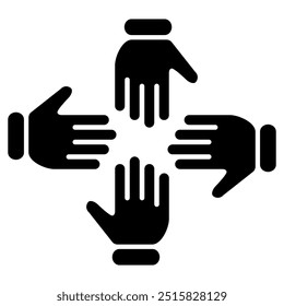 Team work for bussines icon