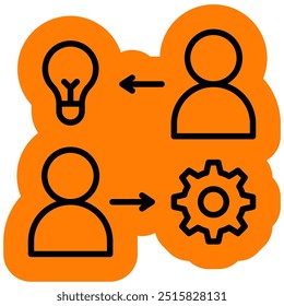 Ícone Trabalho em equipe para empresas