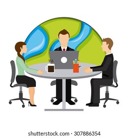 team work design, vector illustration eps10 graphic 