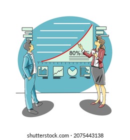 team work doing data analysist