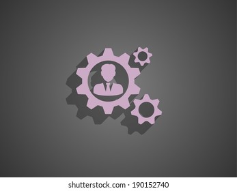 Icono de trabajo en equipo