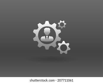 Icono de trabajo en equipo