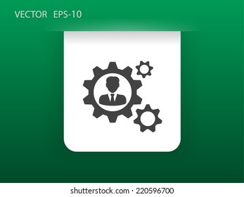 Icono de trabajo en equipo