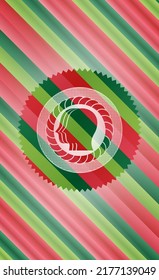 team work icon inside christmas badge background. 