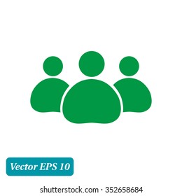 Team work  icon. Office workers and business team.