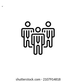 Leitender Teamarbeitsleiter - Vektorgrafik, Logo und Illustrations-Vektorgrafik