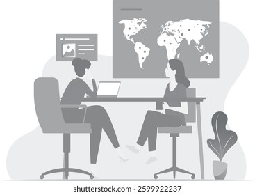 Team Work and Office Discussion