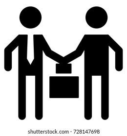 Team work at office icon with good precision design