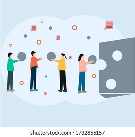team work for solve the problem