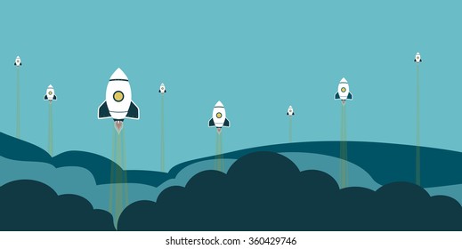 Team work start up business