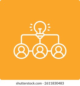 Team Work vector icon. Can be used for printing, mobile and web applications.