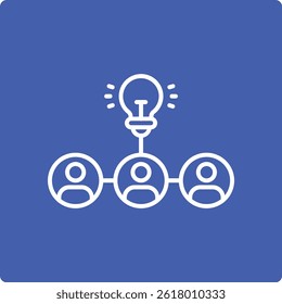Team Work vector icon. Can be used for printing, mobile and web applications.