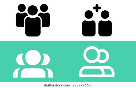 Team Work vector linear icons set. Business teamwork. Organization, meeting, collaboration, research and more. Isolated collection of teamwork icon for web sites.