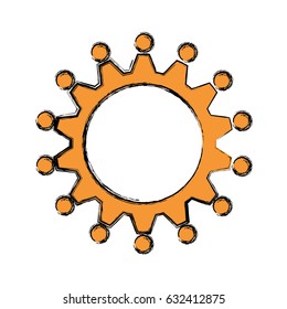 Teamwork abstract symbol