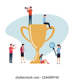 teamwork award cup