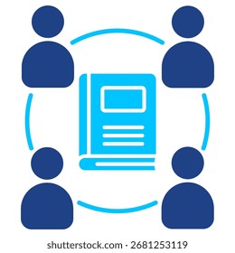 Teamwork Bus Simple Vector Icon Collection