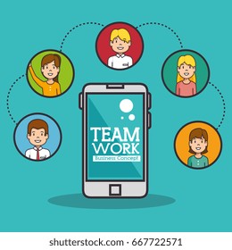 teamwork business concept 