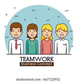 teamwork business concept 