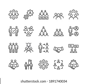 Teamwork business people employee cooperation partnership concept. Vector flat graphic design illustration