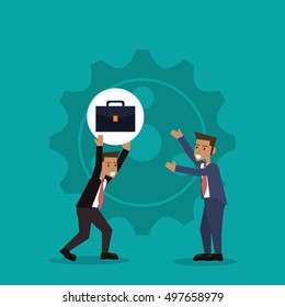 teamwork and business related icons image 