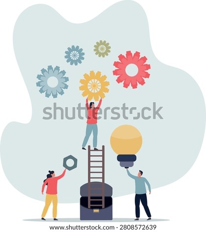 Teamwork and collaboration.people building strong dedicated team and effective cooperation and communication for enterprise.life situation and activities.