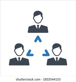 Teamwork Communication, Social media connection, Business connectivity