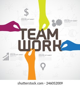  teamwork concept