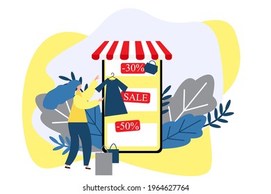Teamwork concept. Business concept. Mobile application design. Digital social marketing. Vector illustration. Stock image. 
