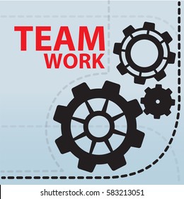Teamwork concept, Businessman silhouette, Business Concept vector 10
